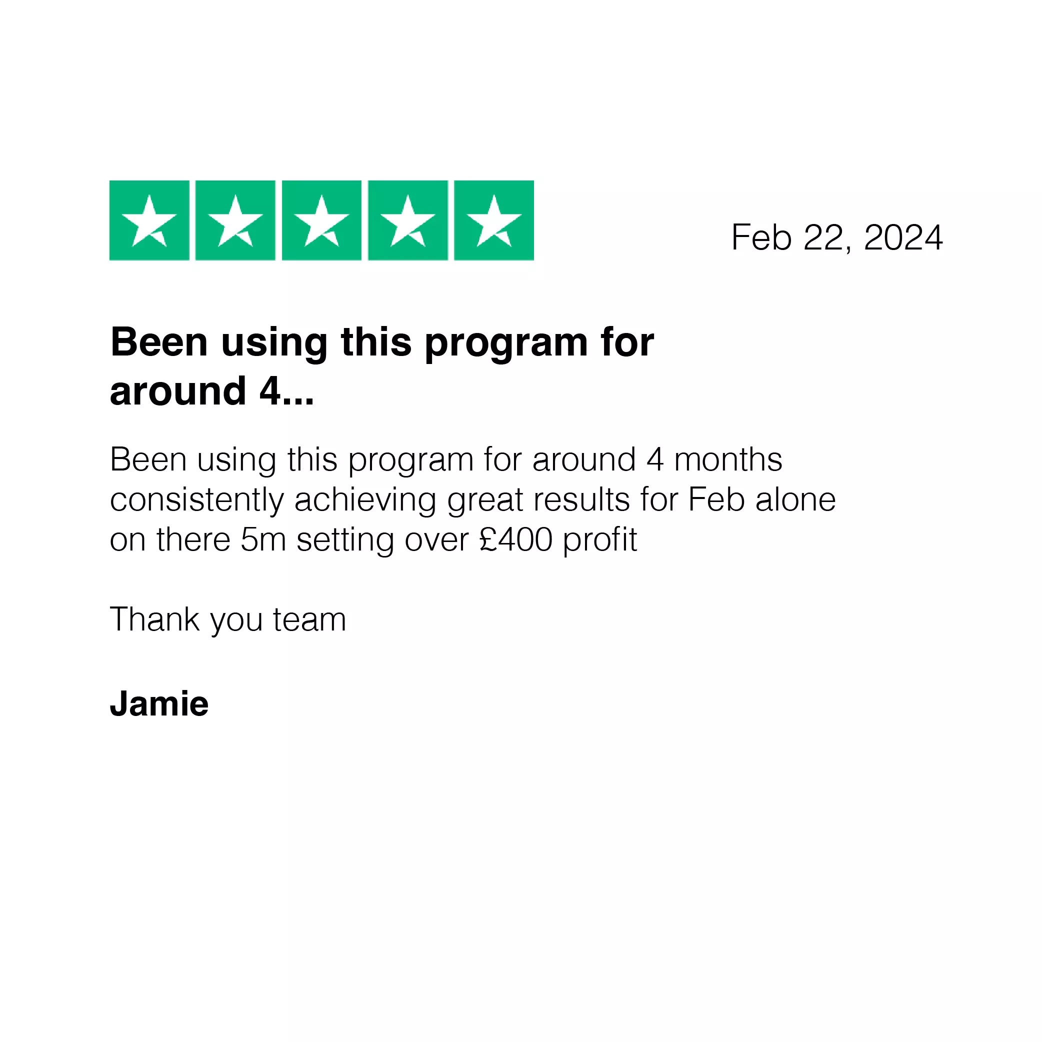 trustpilot review